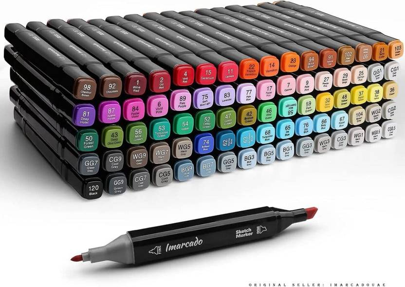 Zink Art Markers 48 Colors