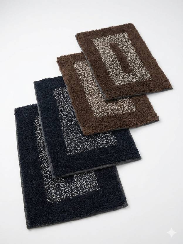 AllysaLiving Cotton Door & Floor Mat