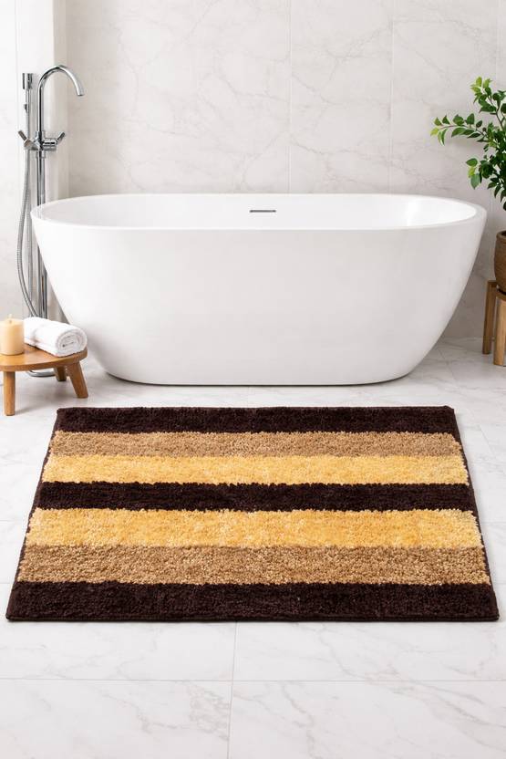 TORENZA Polyester Bathroom Mat
