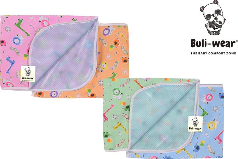 BULI-WEAR Cotton, Plastic Baby Bed Protecting Mat