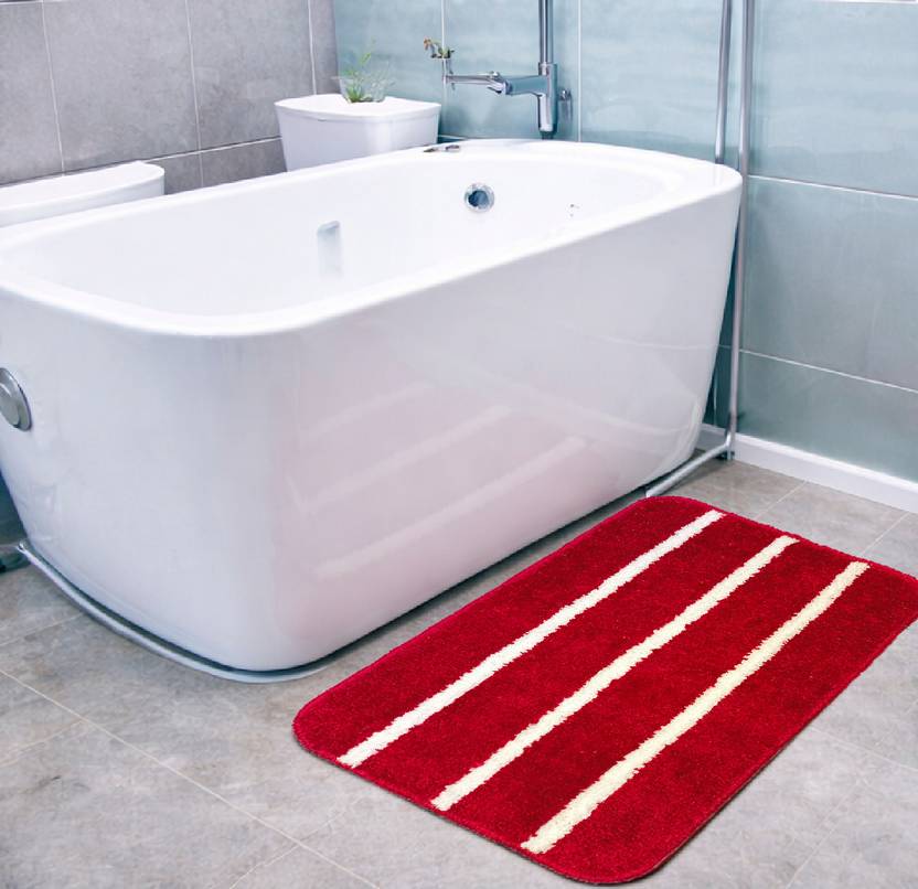 TORENZA Polyester Bathroom Mat
