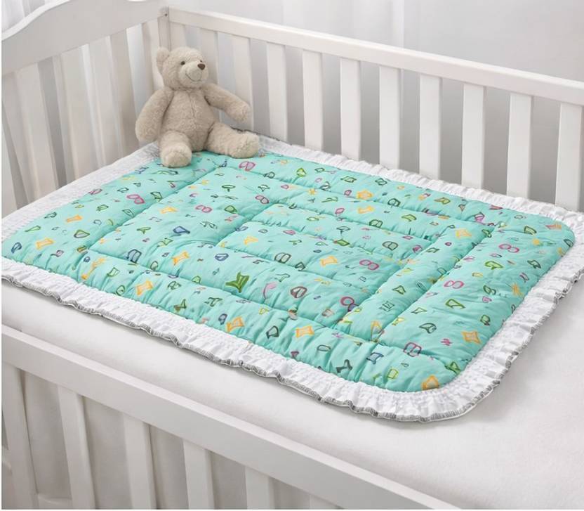 BABYBEDS Baby Crib Mattress Soft Cotton for Newborn Sleeping(0-6 month)(pack of 1)