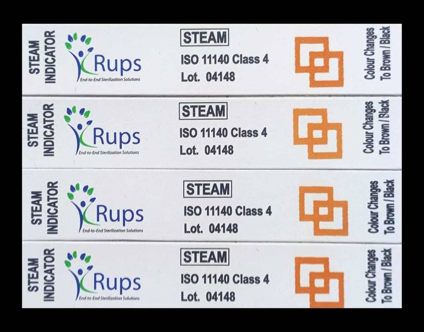 Rups Rups Class 4 Chemical Indicator for Steam Test Indicator Price in