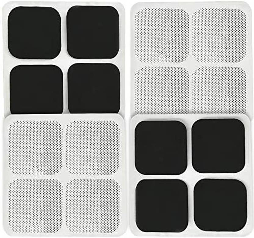 Biotronix Self Adhesive Electrode for EMS,TENS,IFT(Pin Size 2mm ,4 set-16 Electrodes) Medical Reacher & Grabber