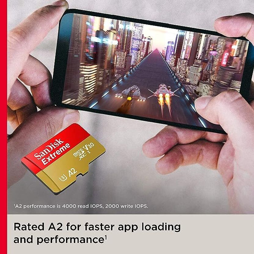 SanDisk Extreme A2 128GB MicroSDXC Class 10 - Image 3