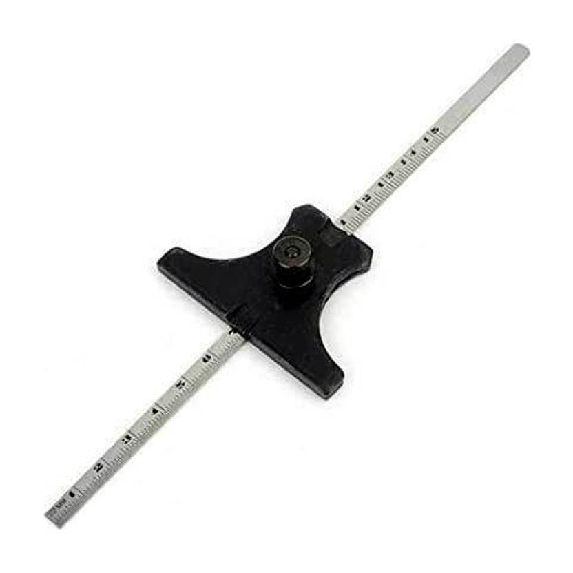 2FTR 30082 Manual Dept gauge 6"/ 150mm Stainless Steel Least Count 0.2mm/ 0.015" Micrometer Screw Gauge