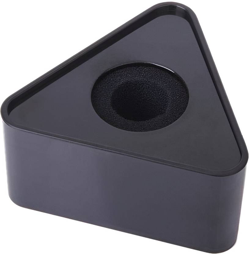 Adiohub Microphone Logo Traingle Shaped Station ABS Injection for News Interview, Portable Microphone Logo