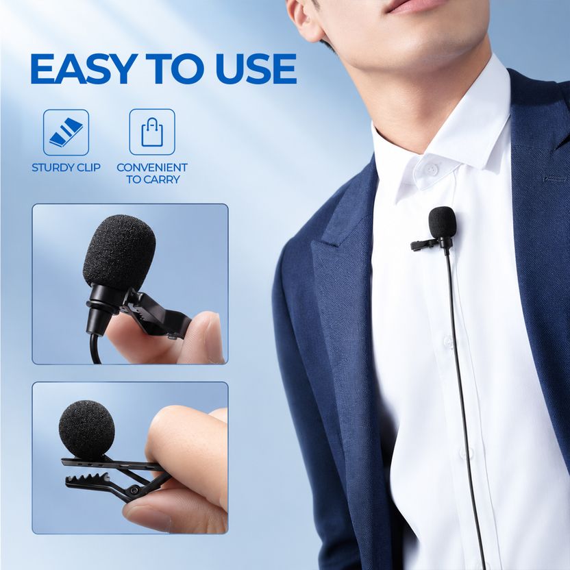 BOYA By-m1 3.5mm Electret Condenser Microphone - Image 3