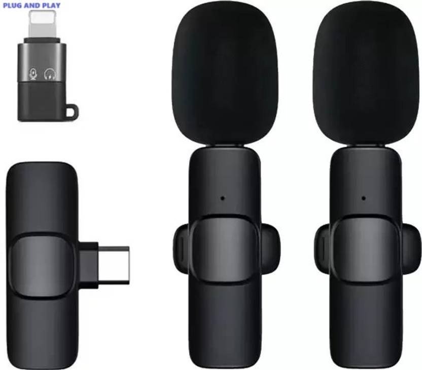 Stybits P7 K9 PLUG AND PLAY For Youtube Videos Wireless Microphone