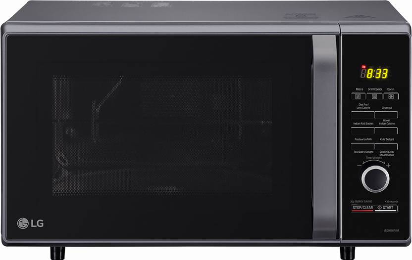 LG 28 L Charcoal Convection Microwave Oven Convection