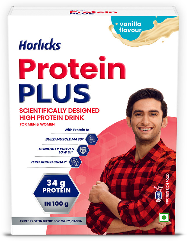 HORLICKS Protein Plus Vanilla Container