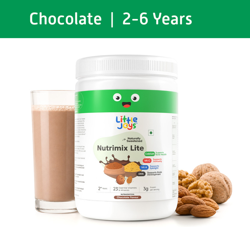 Little Joys Nutrimix Lite for Kids 2-6 year, Chocolate Flavour