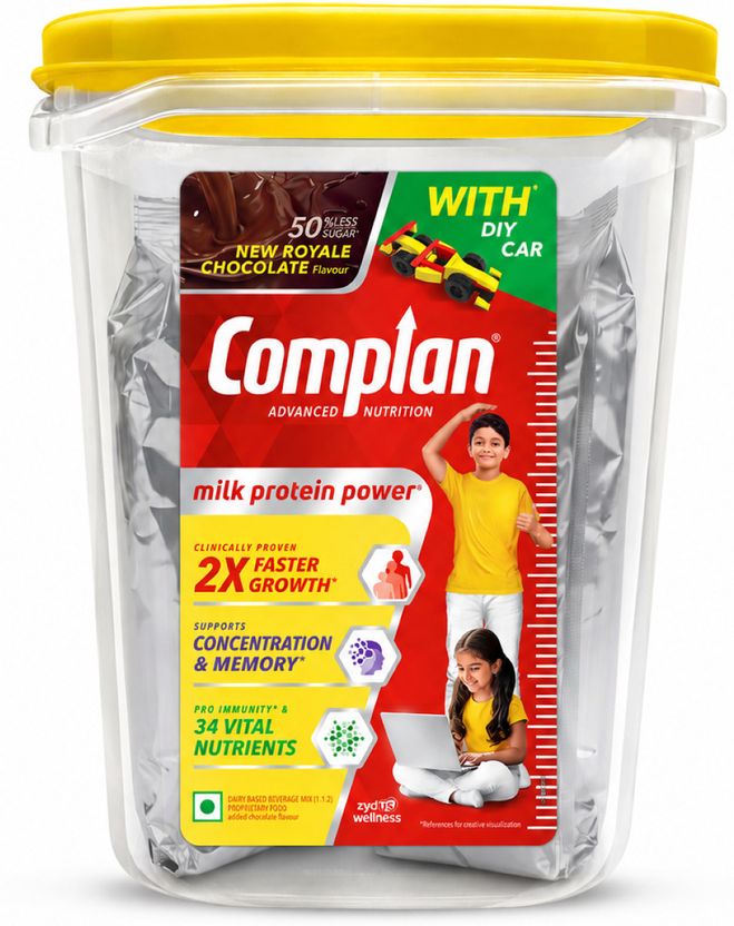 Complan Kesar Badam Nutrition Drink Powder for Children - Image 10