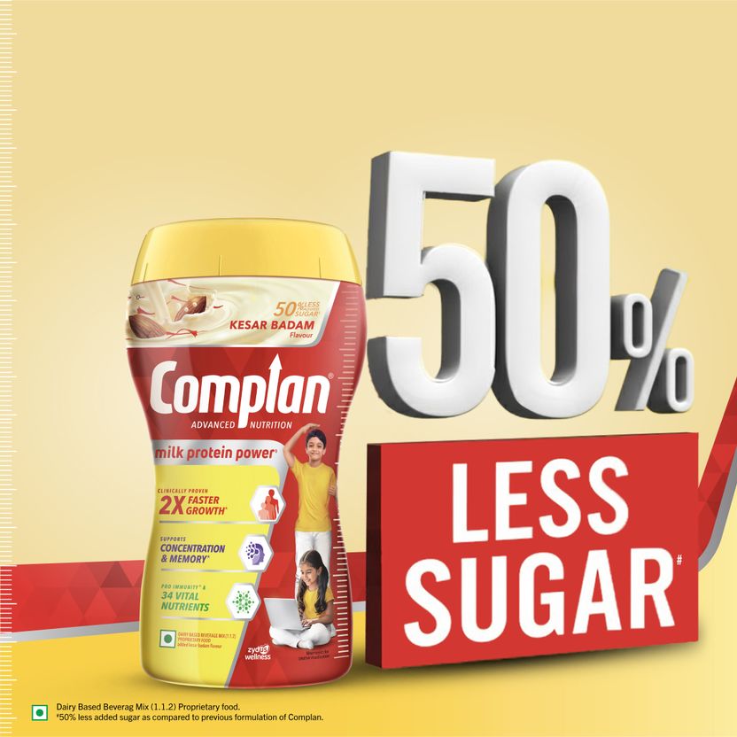 Complan Kesar Badam Nutrition Drink Powder for Children - Image 5