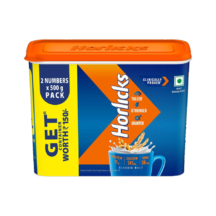 HORLICKS Nutrition Drink Plastic Container