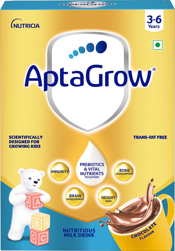 AptaGrow Nutritious & Tasty Milk Drink Powder for Kids Chocolate