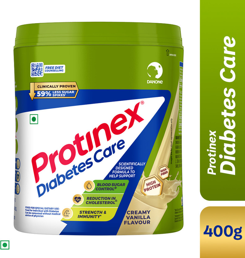 Protinex Diabetes Care 59% less sugar spikes from day 1