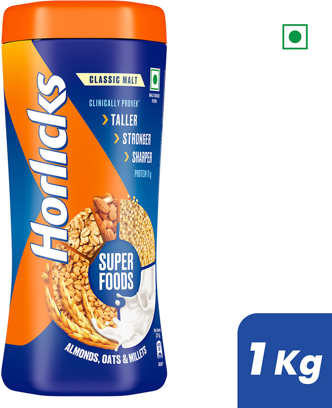 HORLICKS Nutrition Drink Jar with Super Foods
