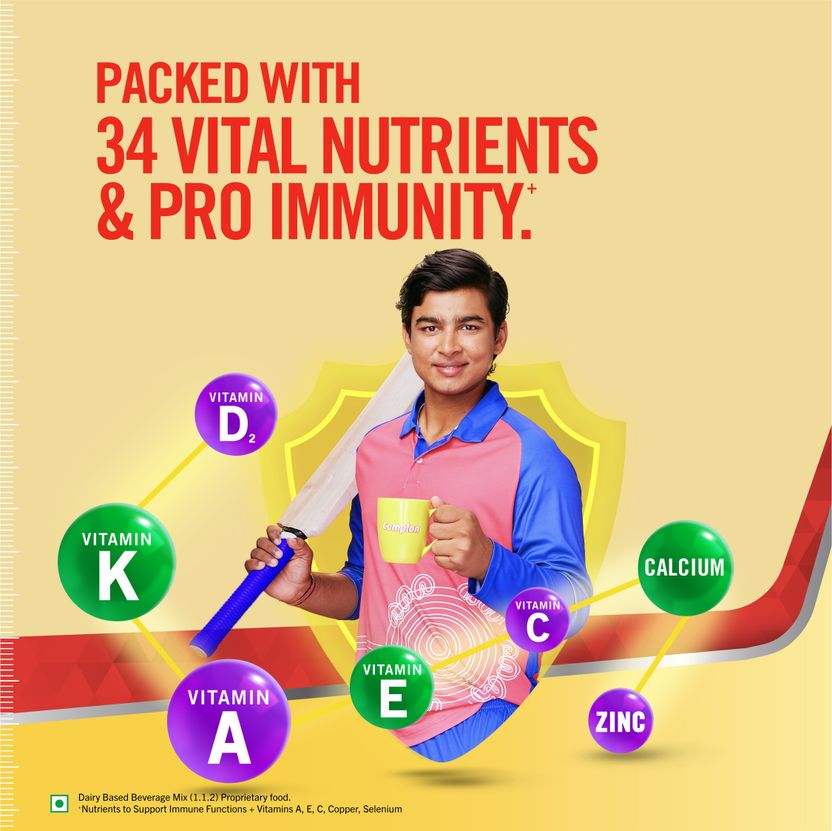 Complan Kesar Badam Nutrition Drink Powder for Children - Image 2