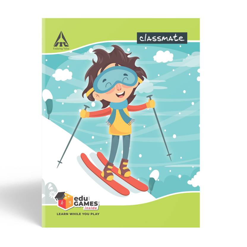 Classmate Notebook Book-size Notebook Double Lines 172 Pages