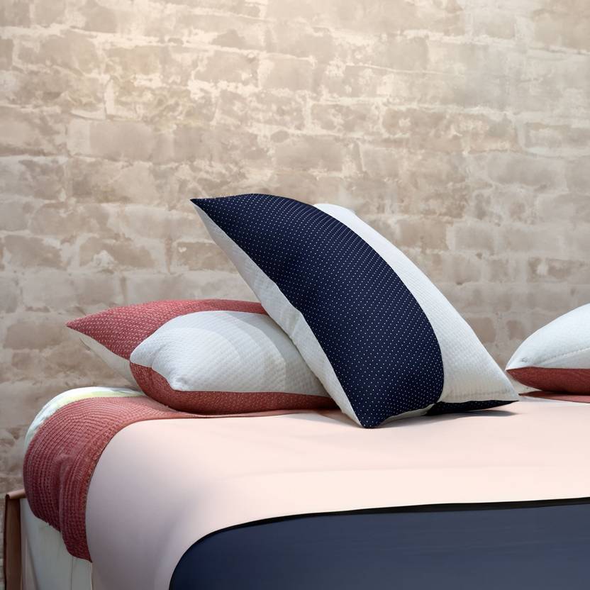 Raymond Home Microfibre Sleeping Pillow Pack of 2 Solid