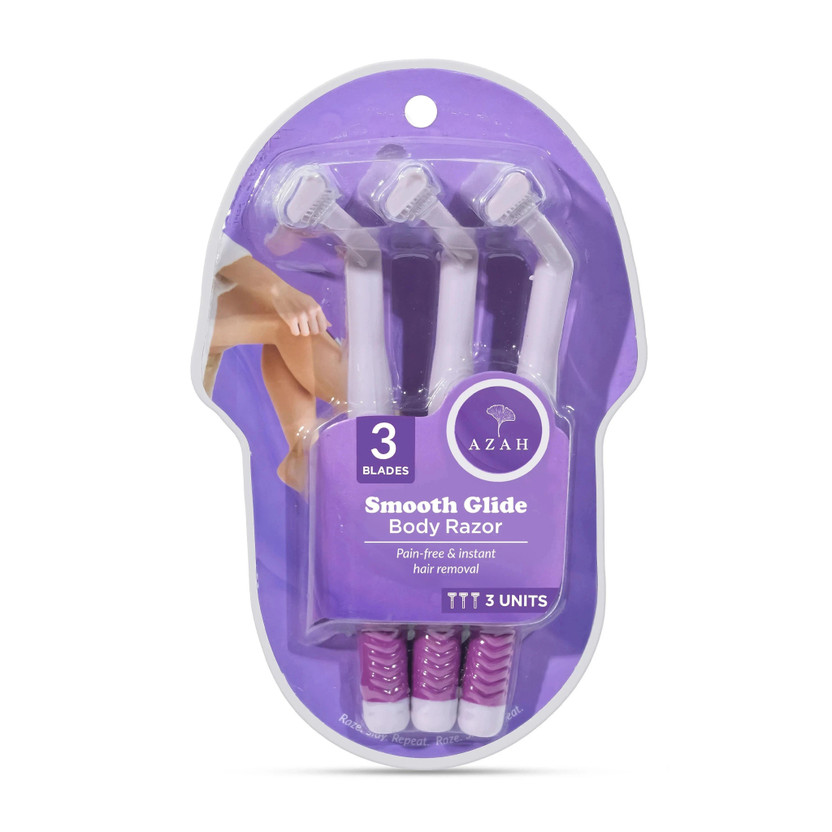 AZAH Disposable Body Shaving Razor For Women