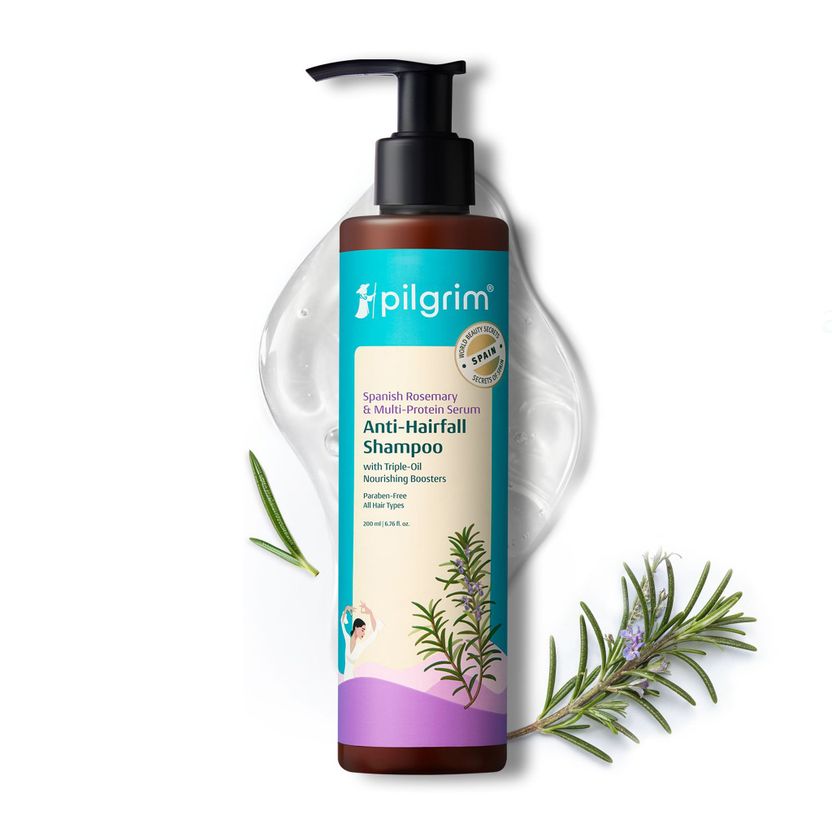 Pilgrim Spanish Rosemary Anti Hairfall Shampoo 200ml - Image 1