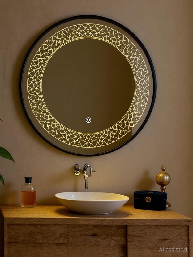 Khushi Decors LED Decorative Glass Wall Mirror - Image 9
