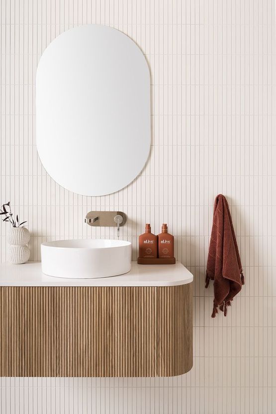 Rworld 12 x 18 Inch Decorative Bathroom Mirror - Image 4