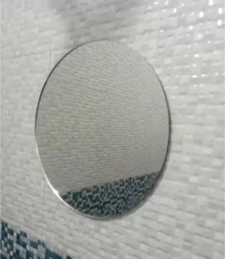 ARYAANSH NO DRILL REQUIRE, EASY STICK, SIZE 10 Bathroom Mirror Bathroom