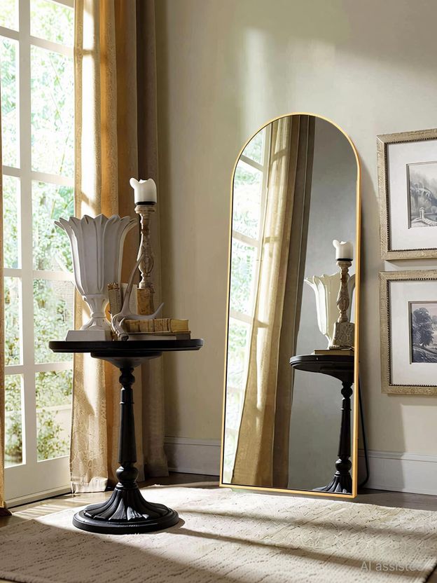 ARTMENT Vista Arched Floor Golden Frame 150 x 40 cm - Image 7