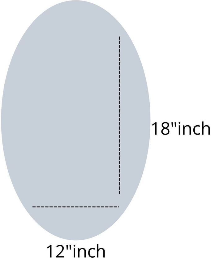 Rworld 12 x 18 Inch Decorative Bathroom Mirror - Image 3