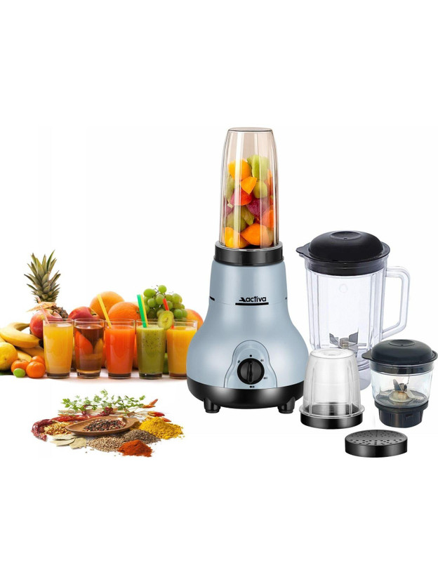 Click to enlarge ACTIVA 4 Jars 500 W Juicer Mixer Grinder Price in India - Buy ACTIVA 4 Jars 500 W Juicer Mixer Grinder Online at Flipkart.com