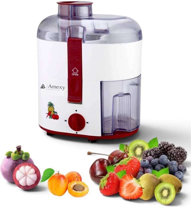Amexy white/Cherry Juicer 750 watt 750 W Juicer