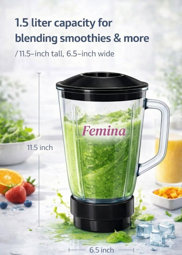 Feminautensils Femina Ultra-Blend 1.5L Mixer Juicer - Image 3