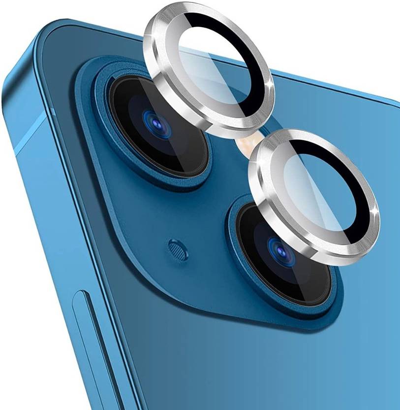 ankSONline Back Camera Lens Ring Guard Protector for iPhone 14, Aluminum Alloy Lens Screen Ring Cover Film