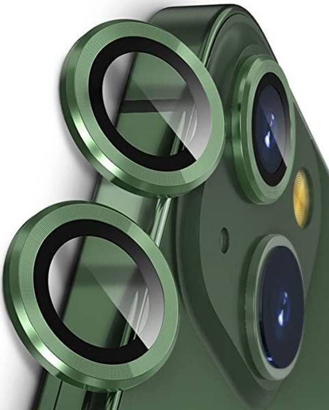 A3sprime Back Camera Lens Ring Guard Protector for APPLE iPhone 13, Color - Green
