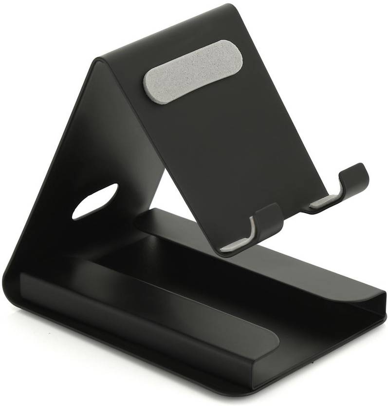 BLLUEX Metal Mobile Stand with Card Holder Slot Sturdy Aluminium Anti-Slip Desk Holder Mobile Holder
