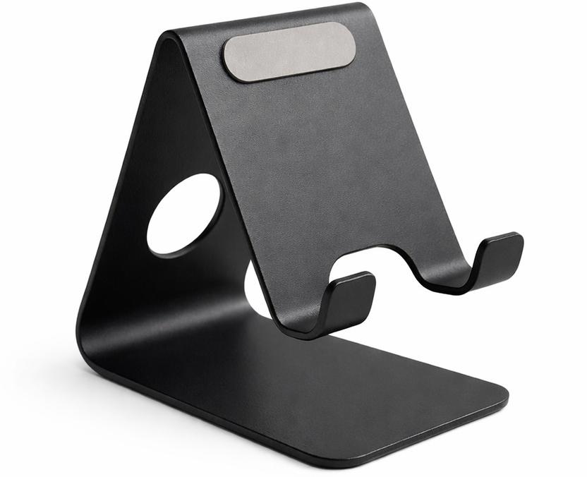 LifeLily Metal Phone Stand for Table, Aluminum Mobile