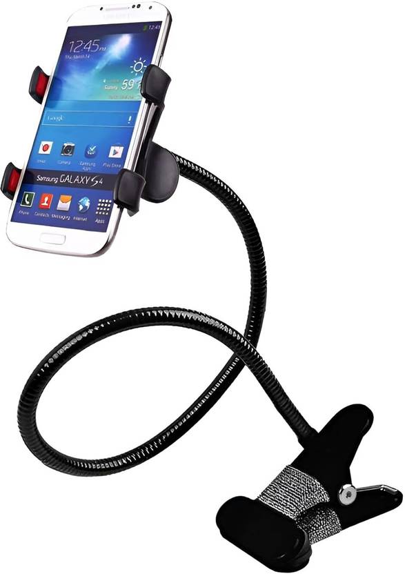 voltzen Mobile Stand Holder Metal Built - Cell Phone Stand Lazy Mount Multi Angle Clamp Mobile Holder