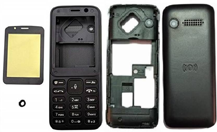 Pacificdeals Jio F90 Full Keypad Housing Body Front & Back Panel Buy