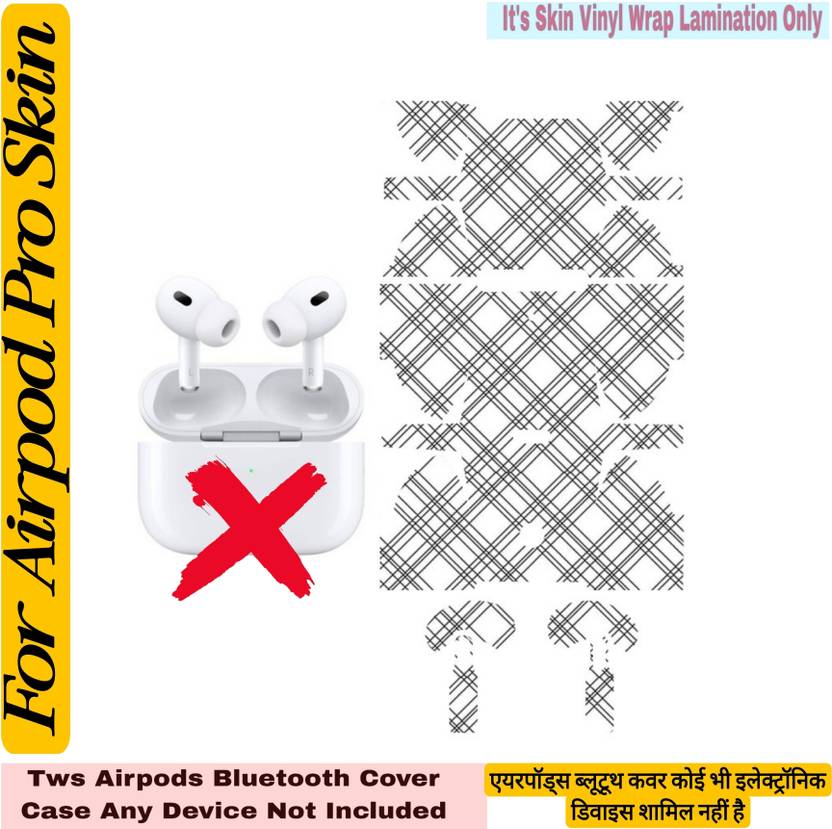 Flipkart SmartBuy AIRPOD PRO SKIN CHECK_X(TWS AIRPOD DEVICE NOT