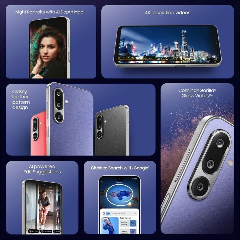 Samsung Galaxy F36 5G 128GB 8GB RAM Violet - Image 2