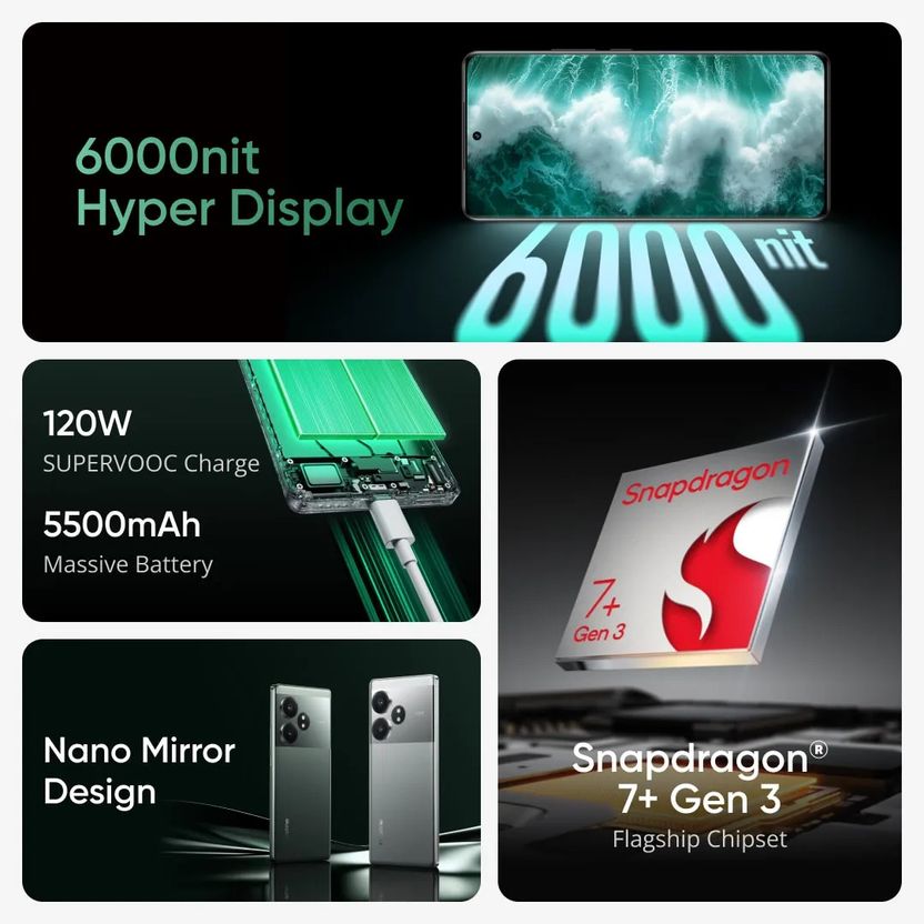 realme GT 6T 5G (12GB/256GB) Purple - Image 5