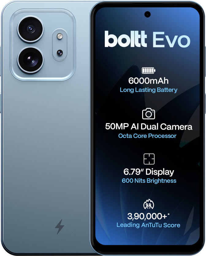 BOLTT EVO (Sky Blue, 128 GB)