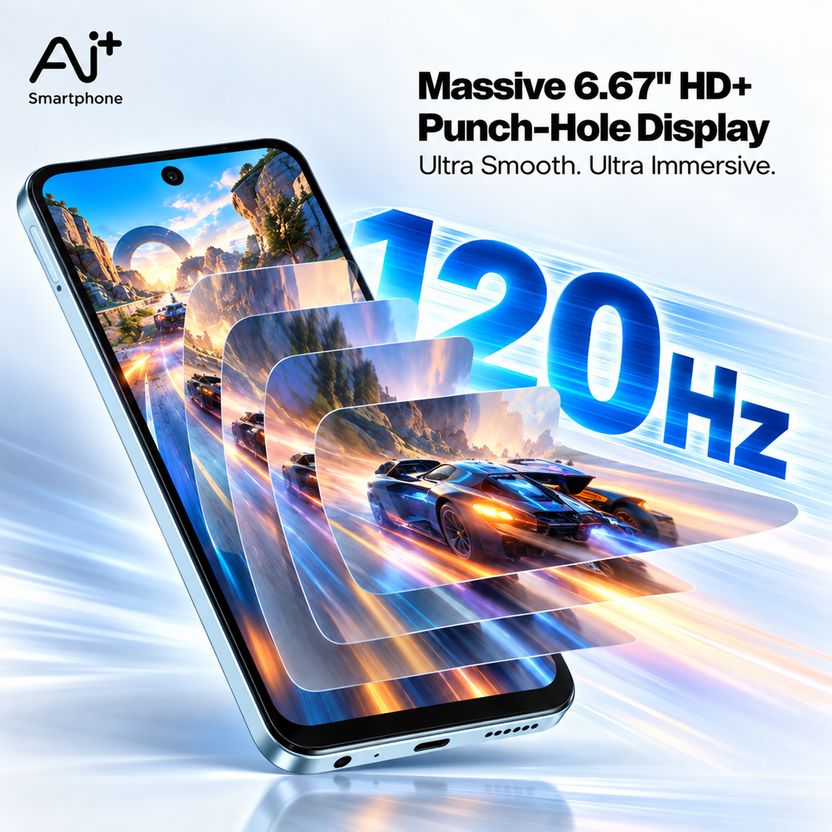 Ai+ Pulse 2 FE 64GB 4GB RAM Blue - Image 5