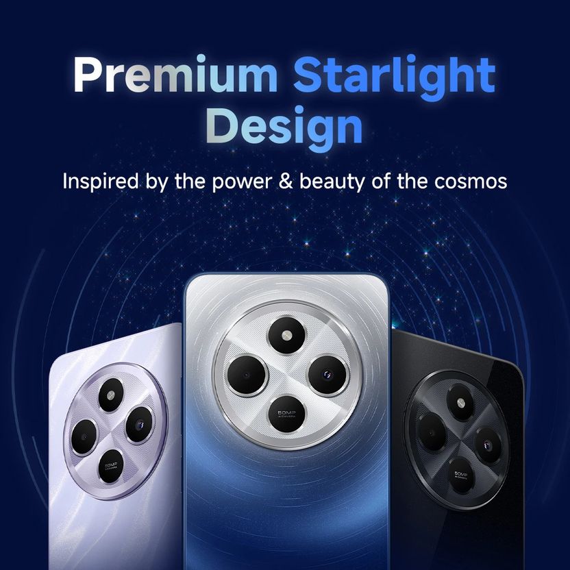 Redmi 14C 5G 128GB 4GB RAM Starlight Blue - Image 5