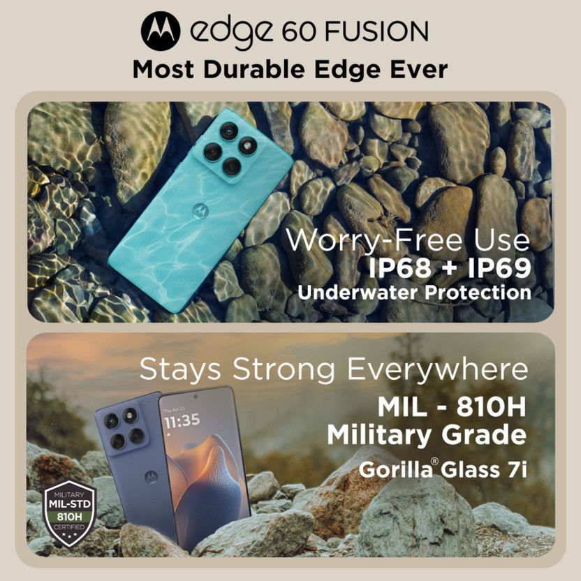 Motorola Edge 60 Fusion 5G 256GB 8GB RAM Amazonite - Image 7