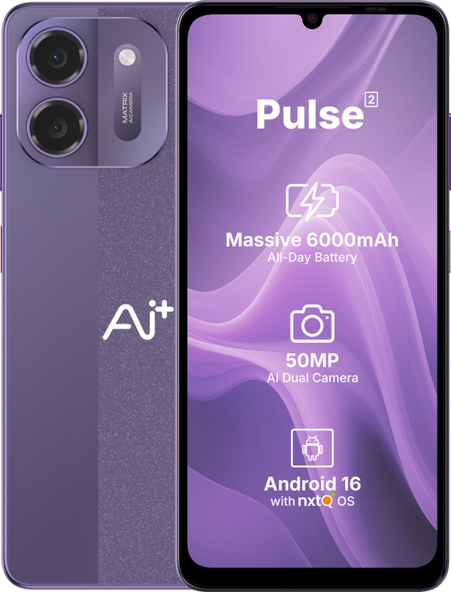 Ai+ Pulse 2 (Purple, 64 GB)