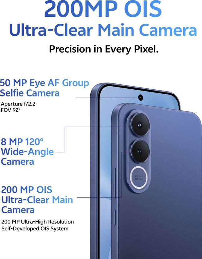 vivo V70 FE 256GB 8GB RAM Monsoon Blue - Image 10